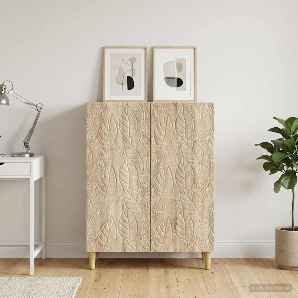 Sideboard Sonoma Oak 66 x 34.5 x 90 cm Engineered Wood