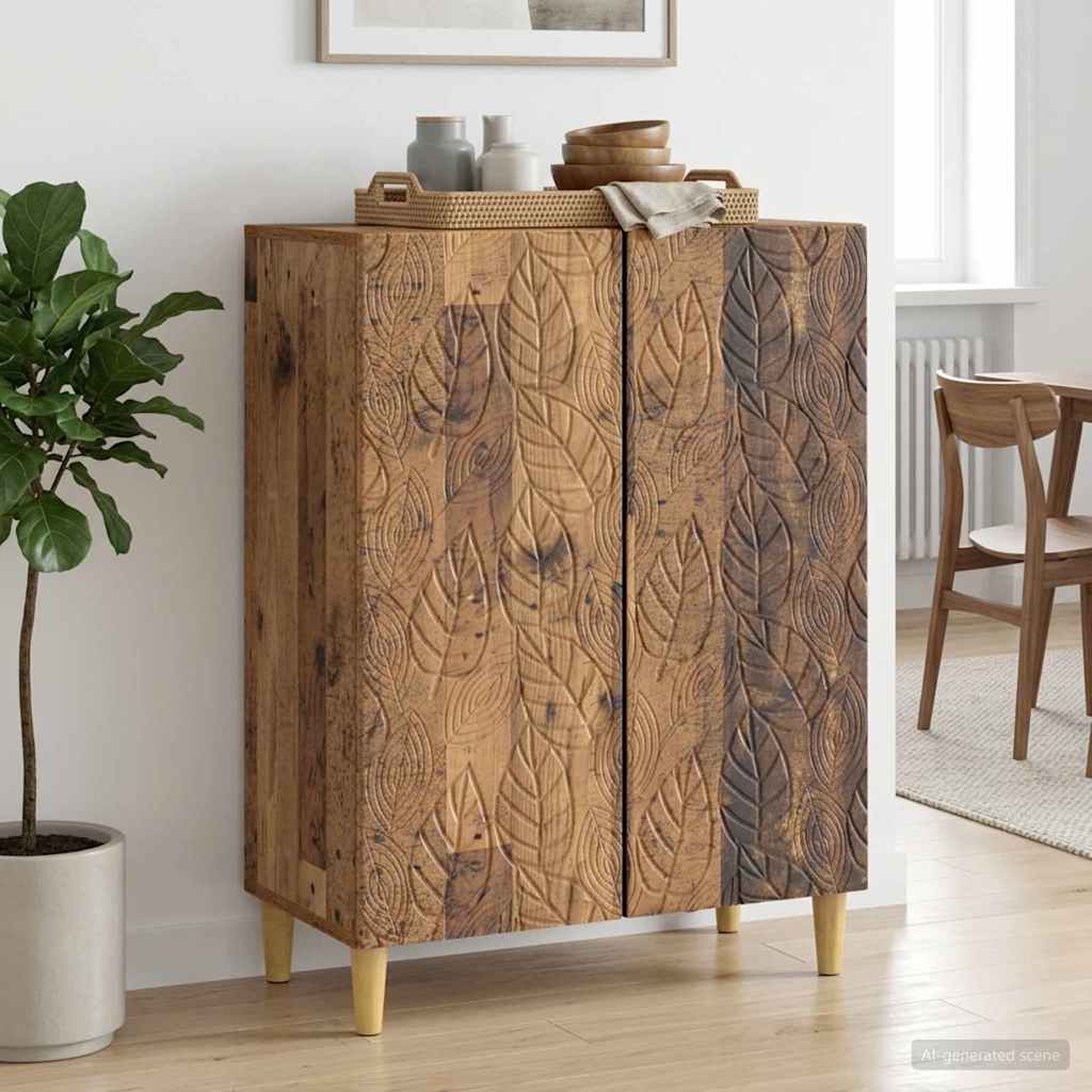 Sideboard Old Wood 66 x 34.5 x 90 cm Engineered Wood