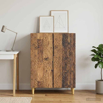 Sideboard Old Wood 66 x 34.5 x 90 cm Engineered Wood