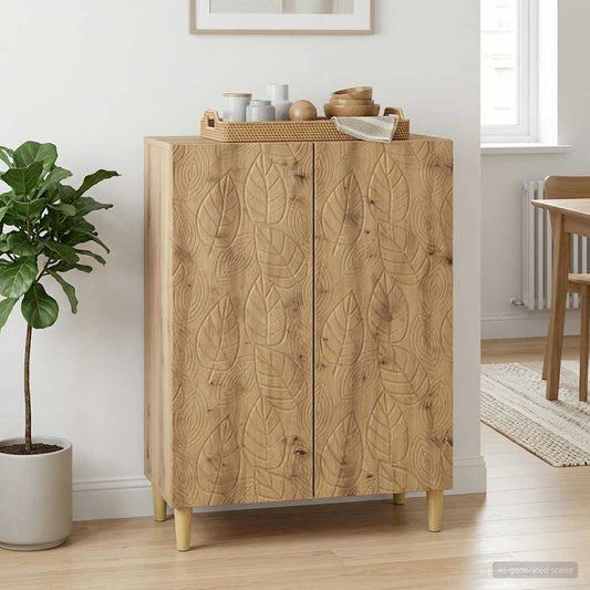 Sideboard Artisan Oak 66 x 34.5 x 90 cm Engineered Wood