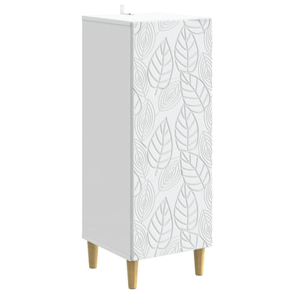 Sideboard White 33 x 34.5 x 90 cm Engineered Wood