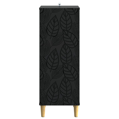 Sideboard Black 33 x 34.5 x 90 cm Engineered Wood
