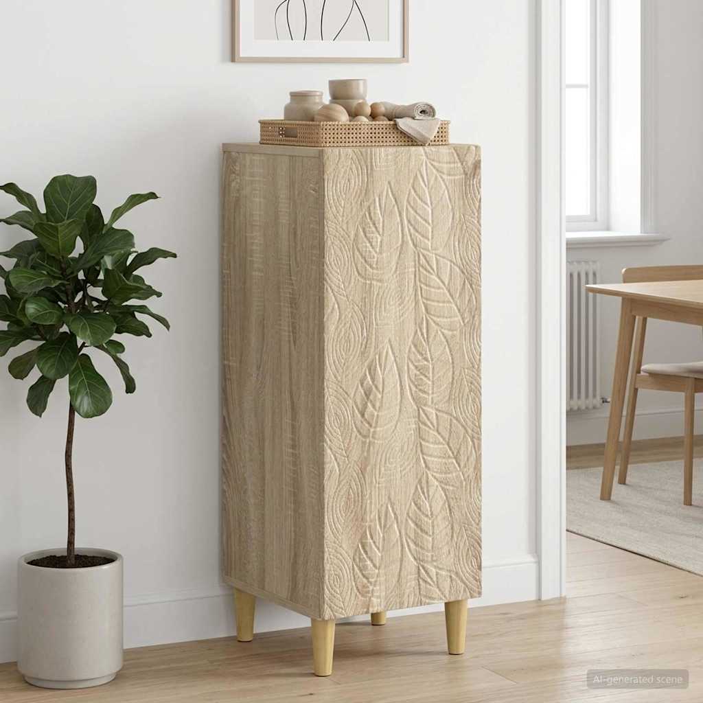 Sideboard Sonoma Oak 33 x 34.5 x 90 cm Engineered Wood