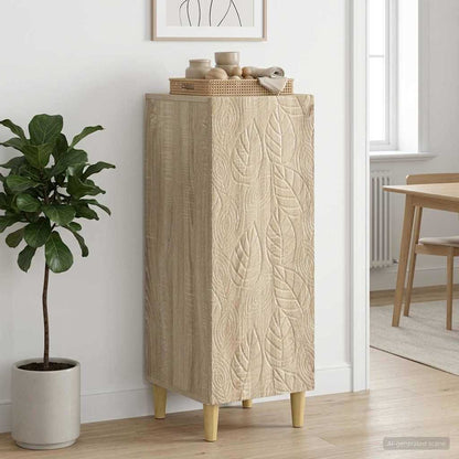 Sideboard Sonoma Oak 33 x 34.5 x 90 cm Engineered Wood