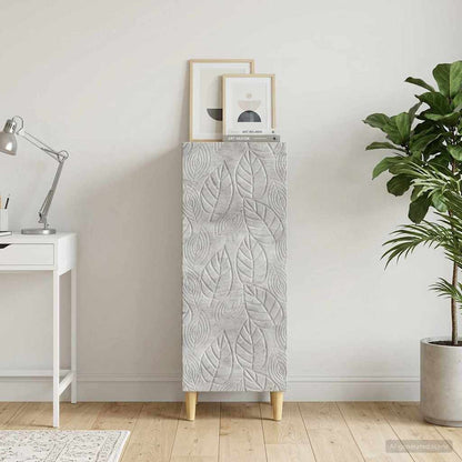 Sideboard Concrete Grey 33 x 34.5 x 90 cm Engineered Wood