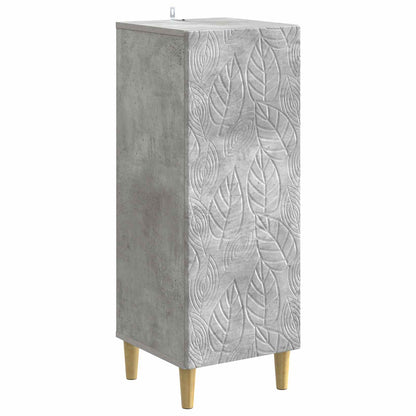 Sideboard Concrete Grey 33 x 34.5 x 90 cm Engineered Wood