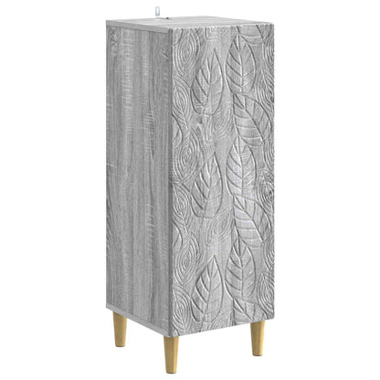 Sideboard Grey Sonoma 33 x 34.5 x 90 cm Engineered Wood