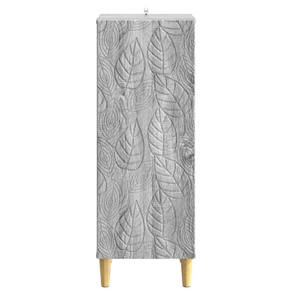 Sideboard Grey Sonoma 33 x 34.5 x 90 cm Engineered Wood