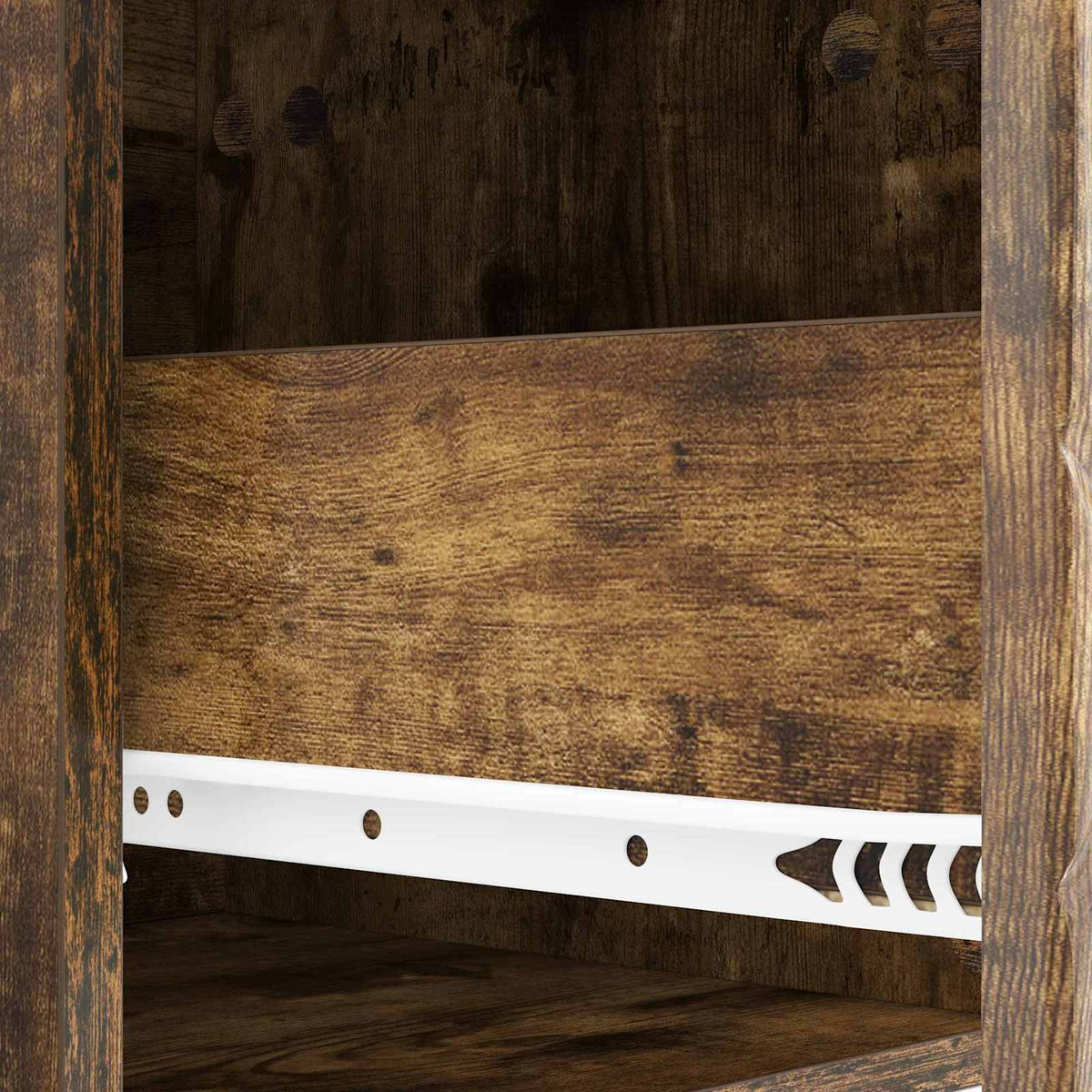 Drawer Cabinet 66 x 34.5 x 90 cm Engineered Wood Smoked Oak