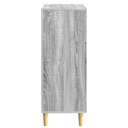 Drawer Cabinet Grey Sonoma 66 x 34.5 x 90 cm Engineered Wood