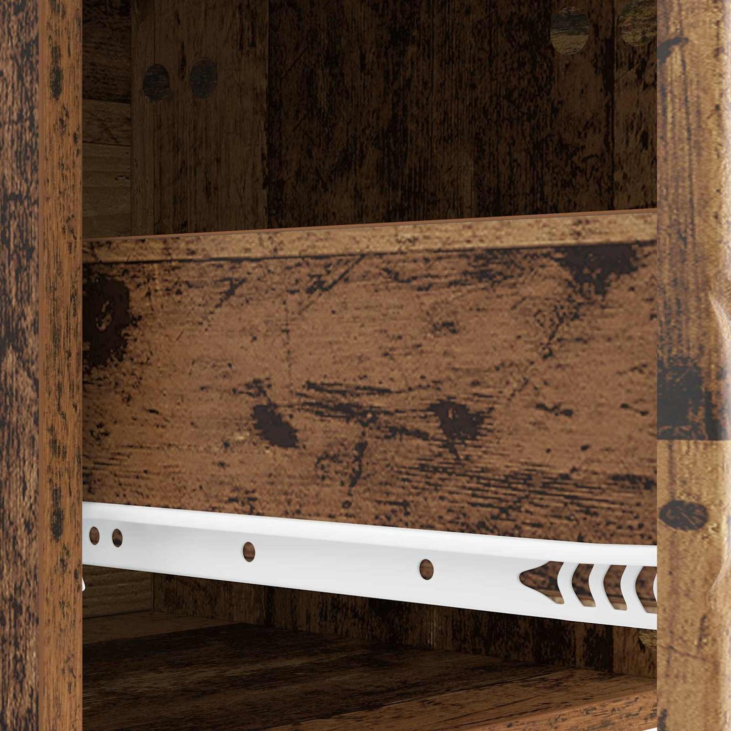 Drawer Cabinet Old Wood 66 x 34.5 x 90 cm Engineered Wood