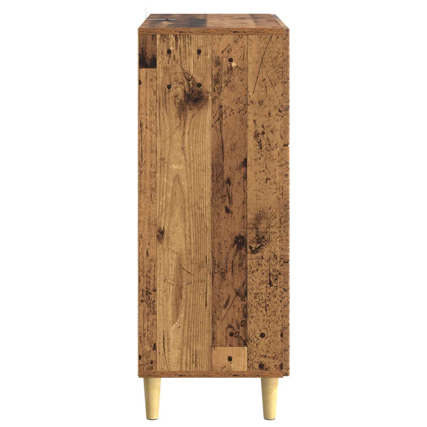 Drawer Cabinet Old Wood 66 x 34.5 x 90 cm Engineered Wood