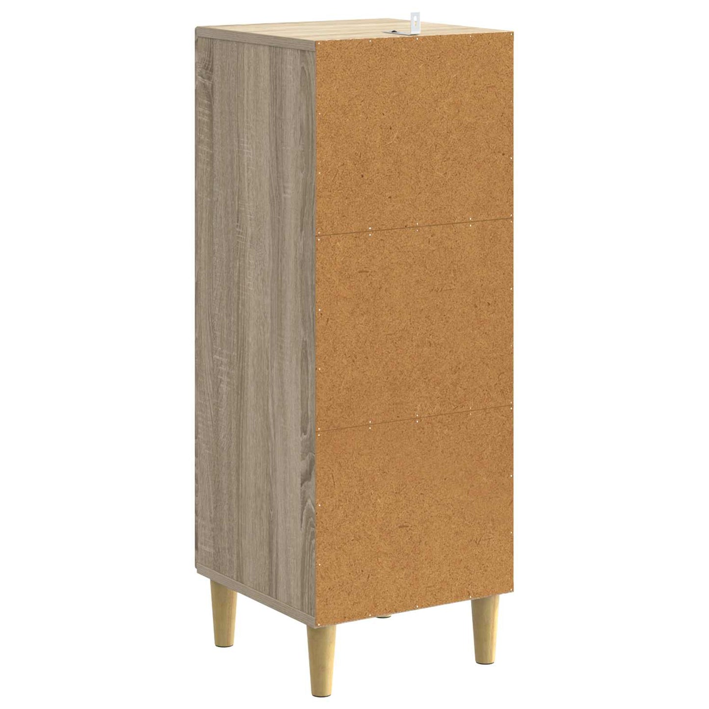Drawer Cabinet Sonoma Oak 33 x 34.5 x 90 cm Engineered Wood