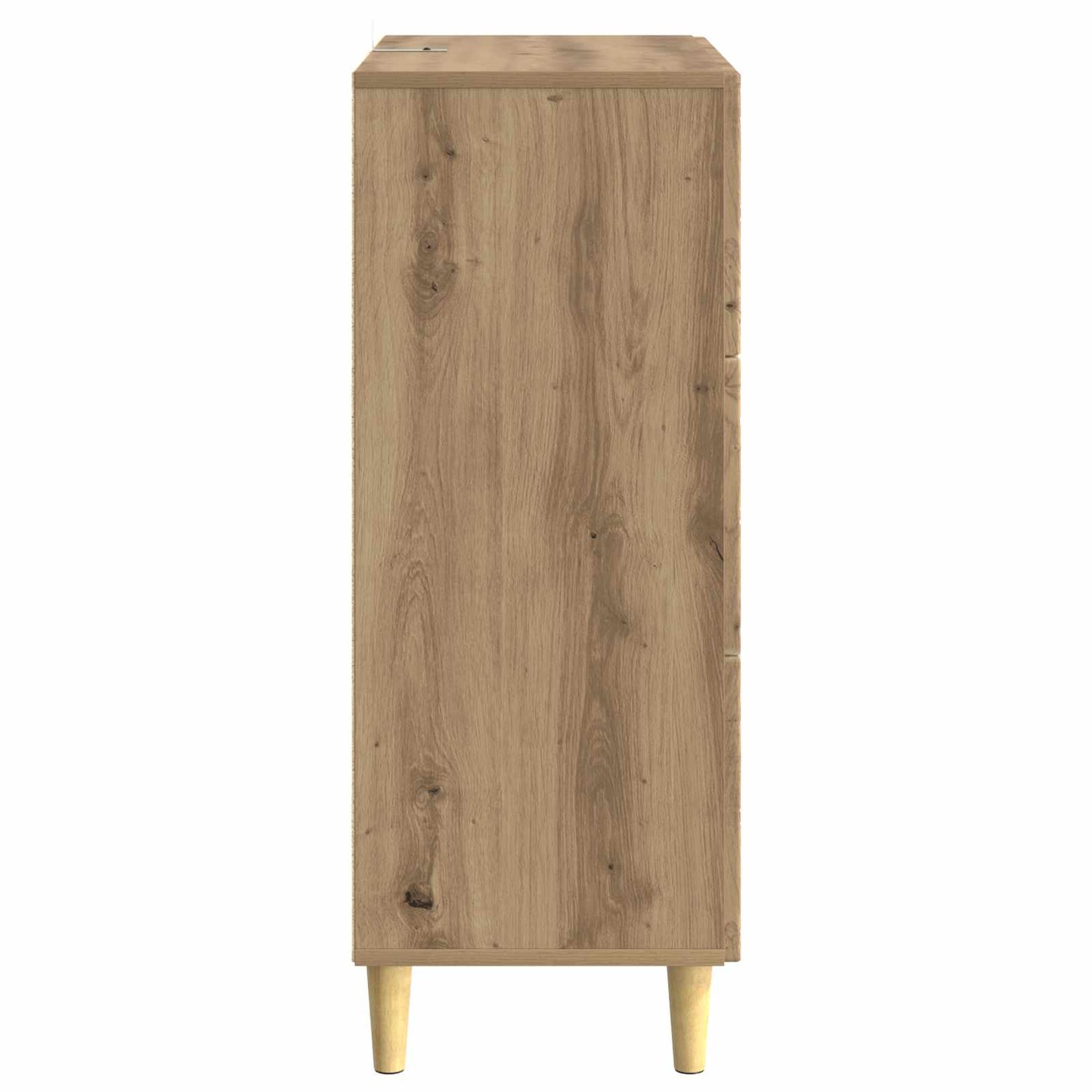 Drawer Cabinet Artisan Oak 33 x 34.5 x 90 cm Engineered Wood