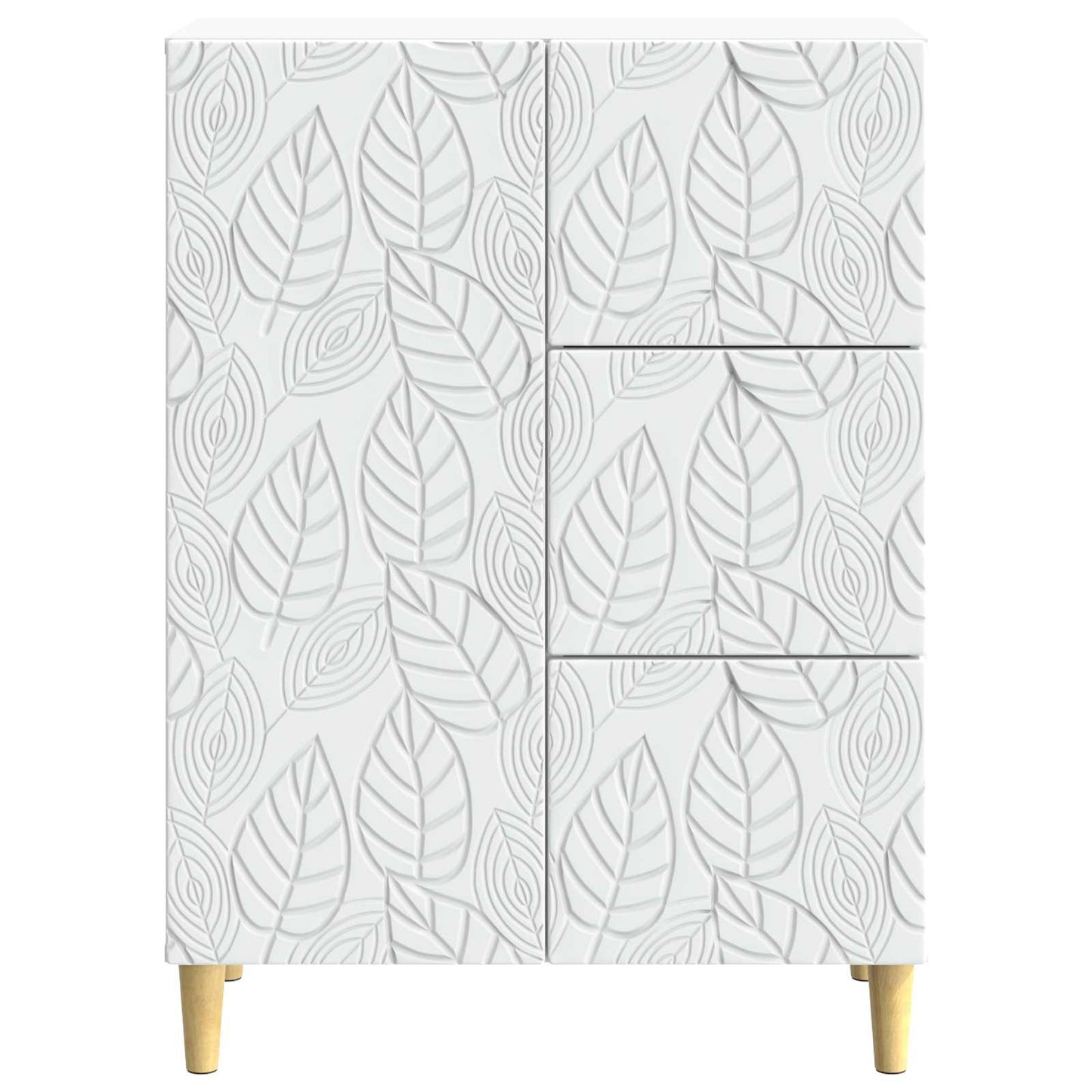 Sideboard White 66 x 34.5 x 90 cm Engineered Wood