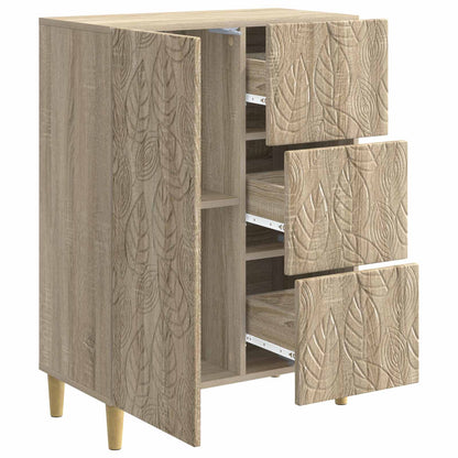 Sideboard Sonoma Oak 66 x 34.5 x 90 cm Engineered Wood