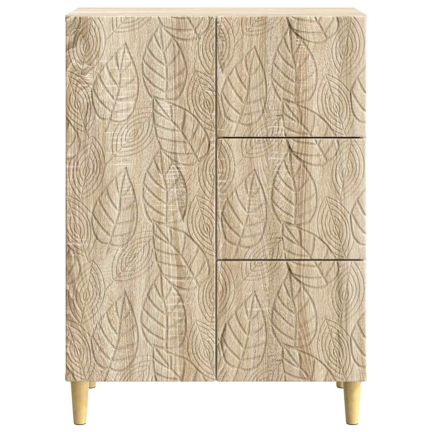 Sideboard Sonoma Oak 66 x 34.5 x 90 cm Engineered Wood
