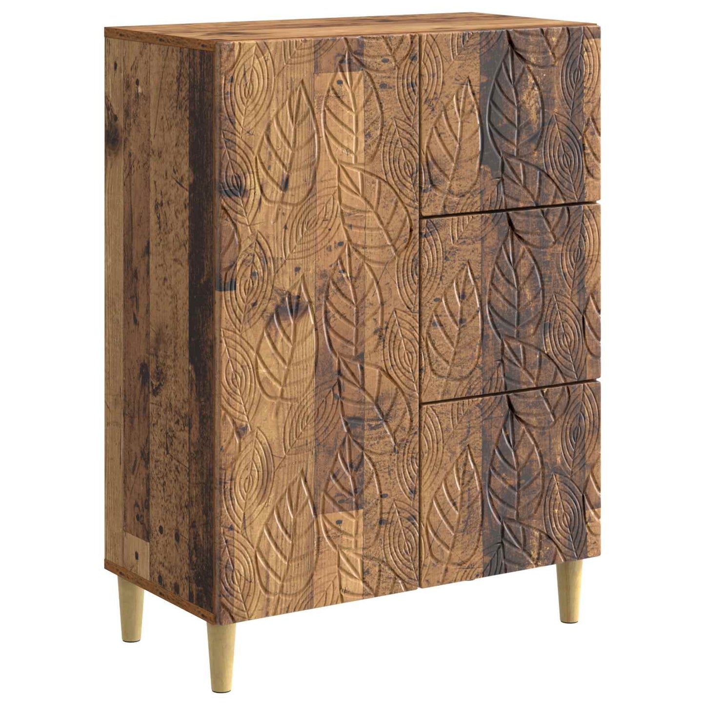 Sideboard Old Wood 66 x 34.5 x 90 cm Engineered Wood