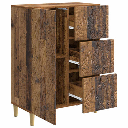 Sideboard Old Wood 66 x 34.5 x 90 cm Engineered Wood