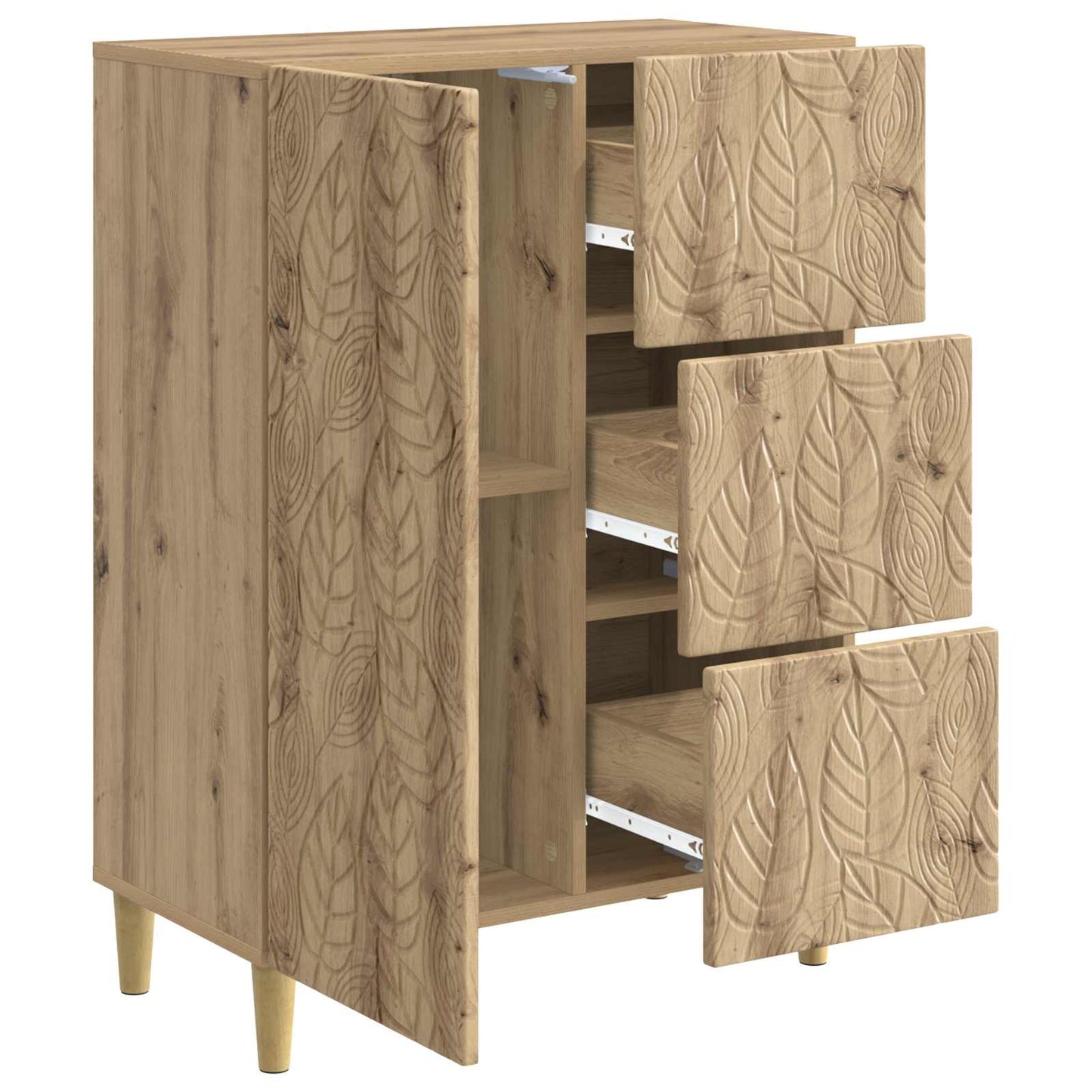 Sideboard Artisan Oak 66 x 34.5 x 90 cm Engineered Wood
