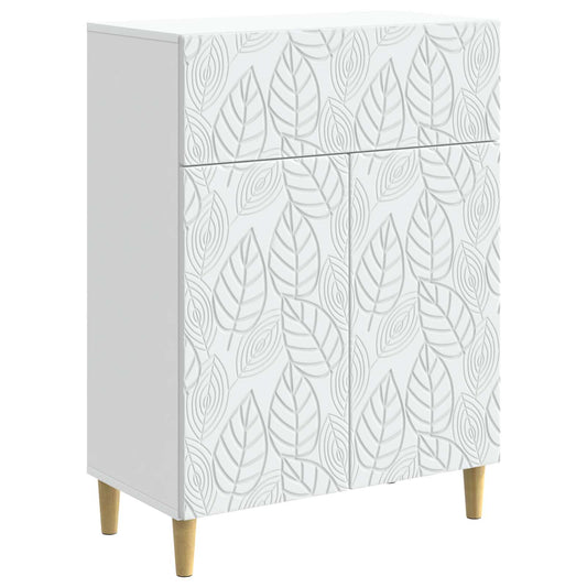 Sideboard White 66 x 34.5 x 90 cm Engineered Wood