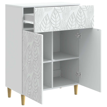 Sideboard White 66 x 34.5 x 90 cm Engineered Wood