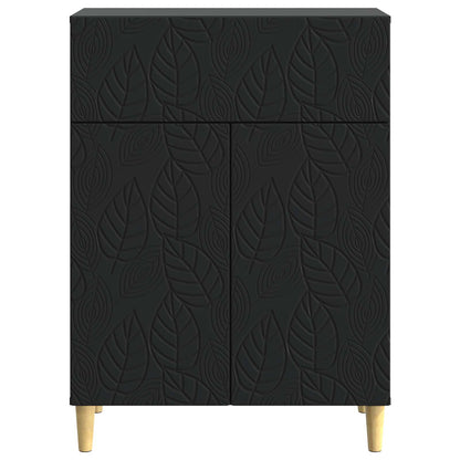 Sideboard Black 66 x 34.5 x 90 cm Engineered Wood