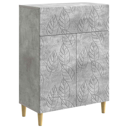 Sideboard Concrete Grey 66 x 34.5 x 90 cm Engineered Wood