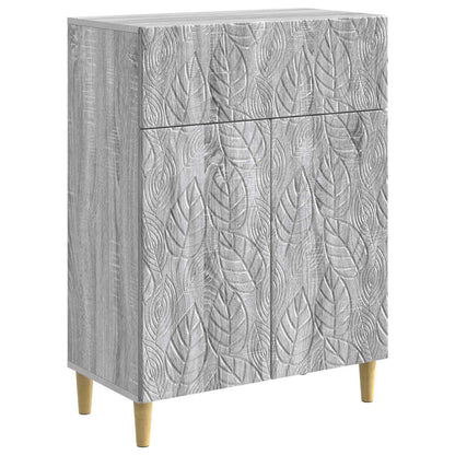 Sideboard Grey Sonoma 66 x 34.5 x 90 cm Engineered Wood