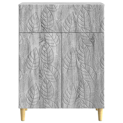 Sideboard Grey Sonoma 66 x 34.5 x 90 cm Engineered Wood