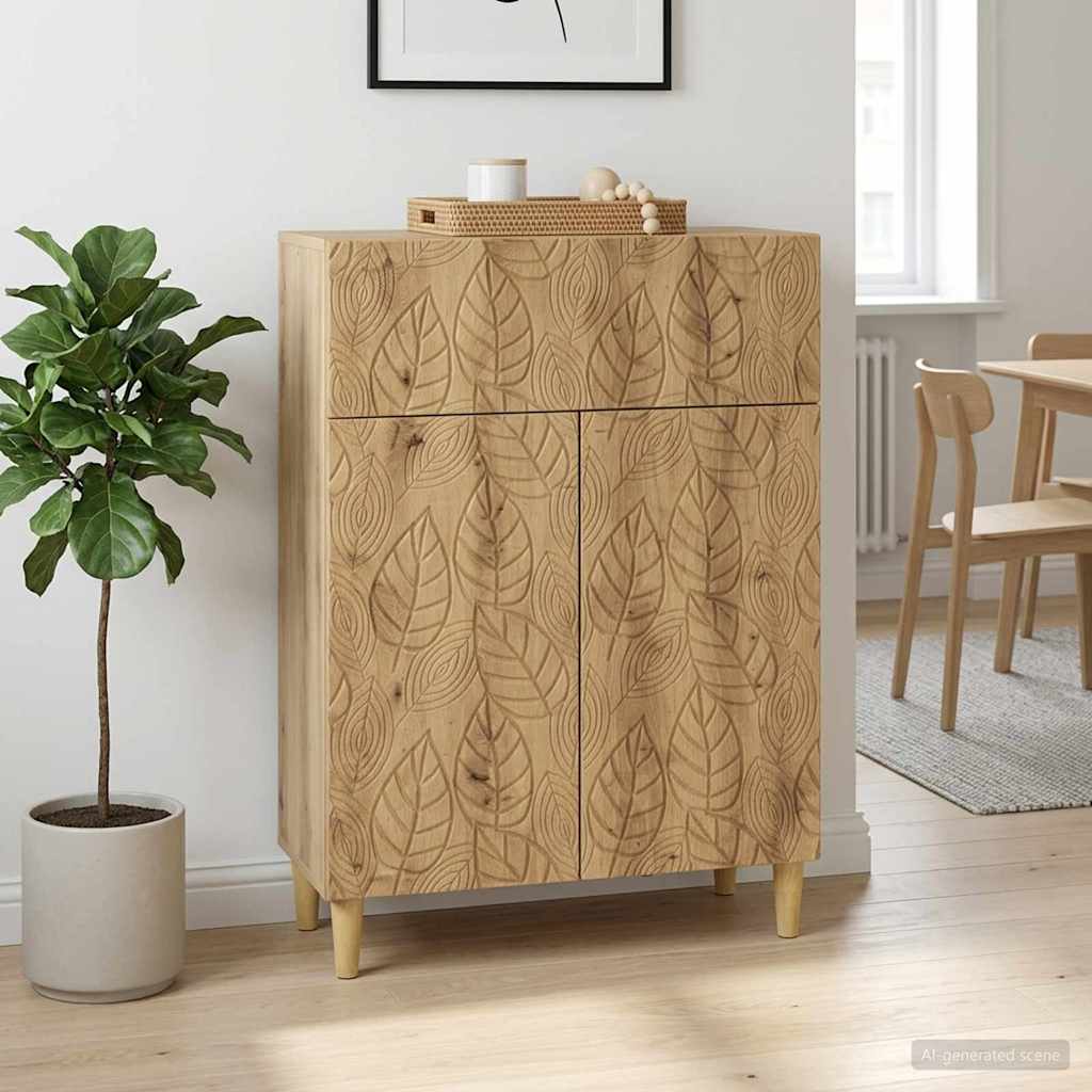 Sideboard Artisan Oak 66 x 34.5 x 90 cm Engineered Wood