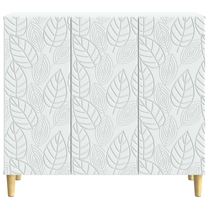 Sideboard White 89 x 34.5 x 80 cm Engineered Wood