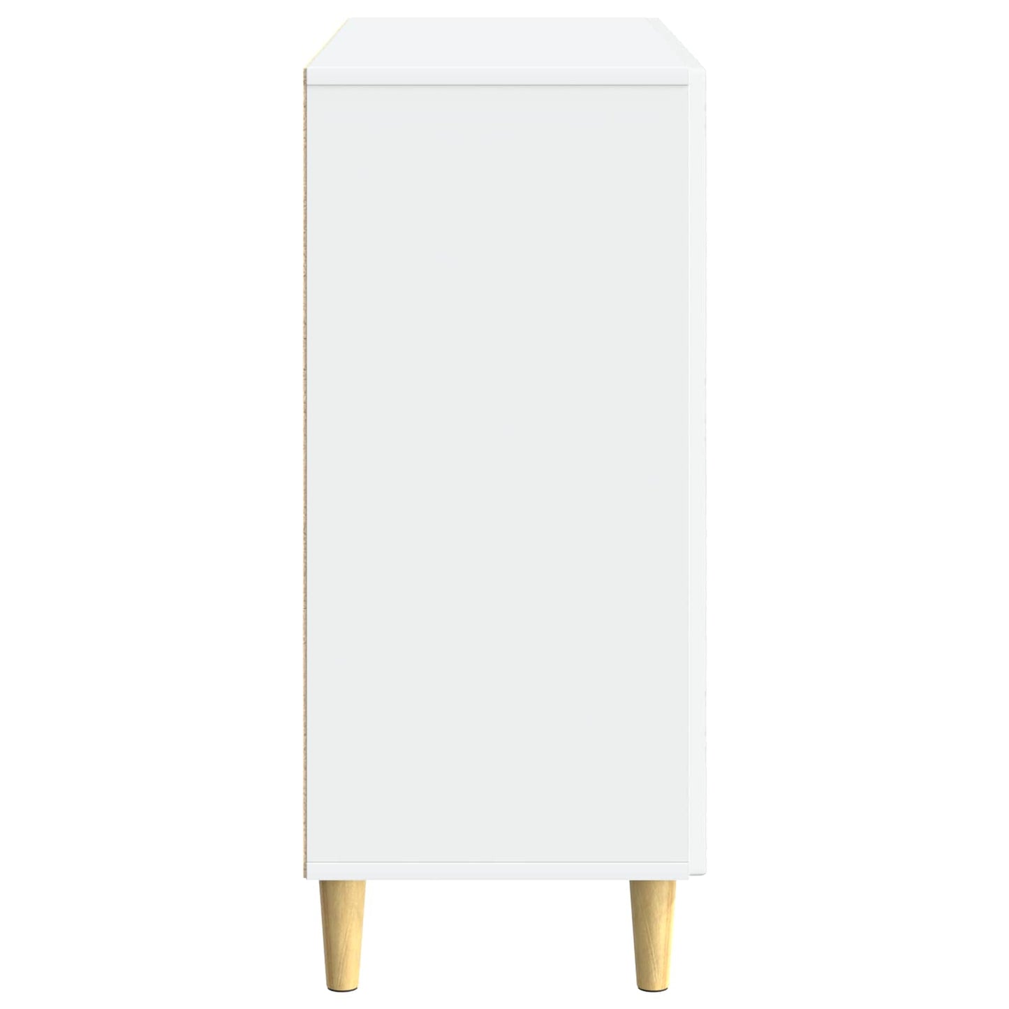Sideboard White 89 x 34.5 x 80 cm Engineered Wood