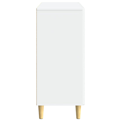 Sideboard White 89 x 34.5 x 80 cm Engineered Wood