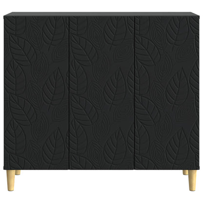 Sideboard Black 89 x 34.5 x 80 cm Engineered Wood