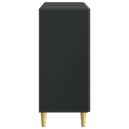 Sideboard Black 89 x 34.5 x 80 cm Engineered Wood