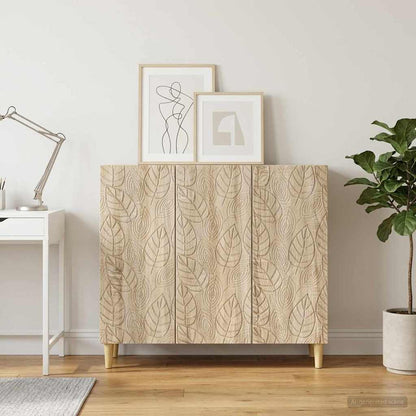 Sideboard Sonoma Oak 89 x 34.5 x 80 cm Engineered Wood