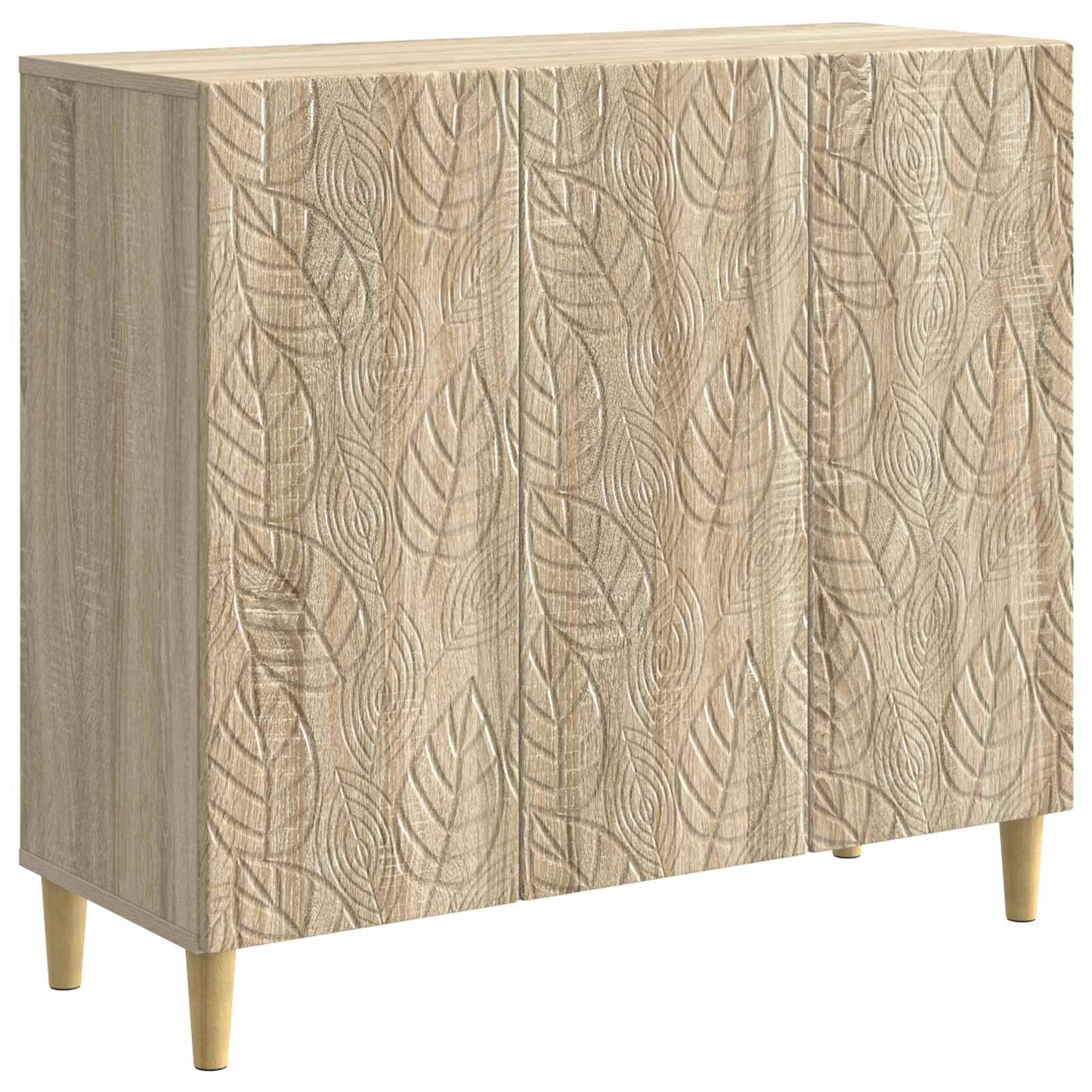 Sideboard Sonoma Oak 89 x 34.5 x 80 cm Engineered Wood
