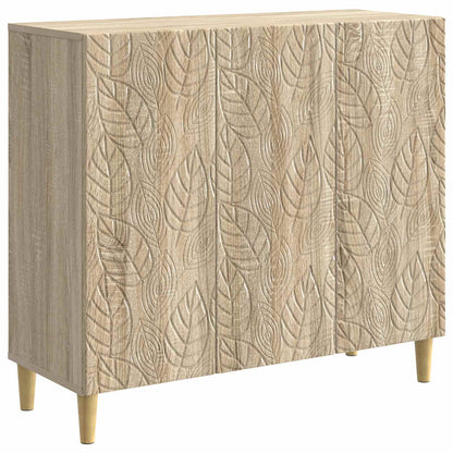 Sideboard Sonoma Oak 89 x 34.5 x 80 cm Engineered Wood