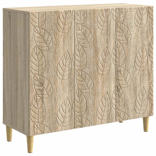 Sideboard Sonoma Oak 89 x 34.5 x 80 cm Engineered Wood