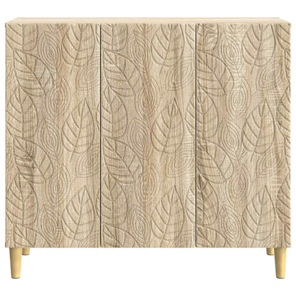 Sideboard Sonoma Oak 89 x 34.5 x 80 cm Engineered Wood