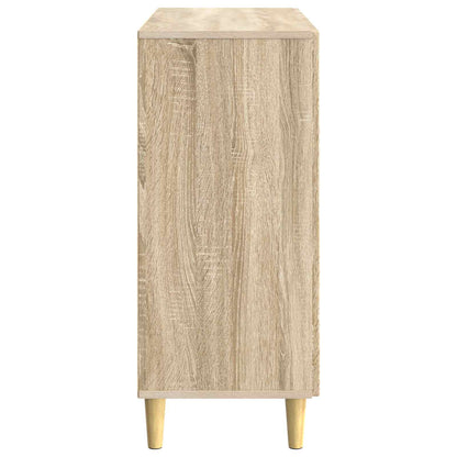 Sideboard Sonoma Oak 89 x 34.5 x 80 cm Engineered Wood