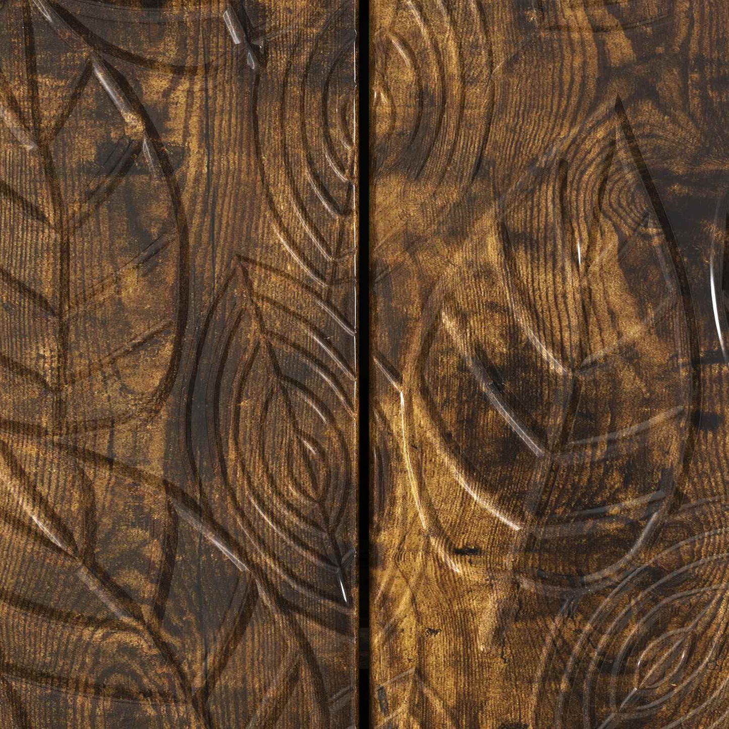 Sideboard Smoked Oak 89 x 34.5 x 80 cm Engineered Wood