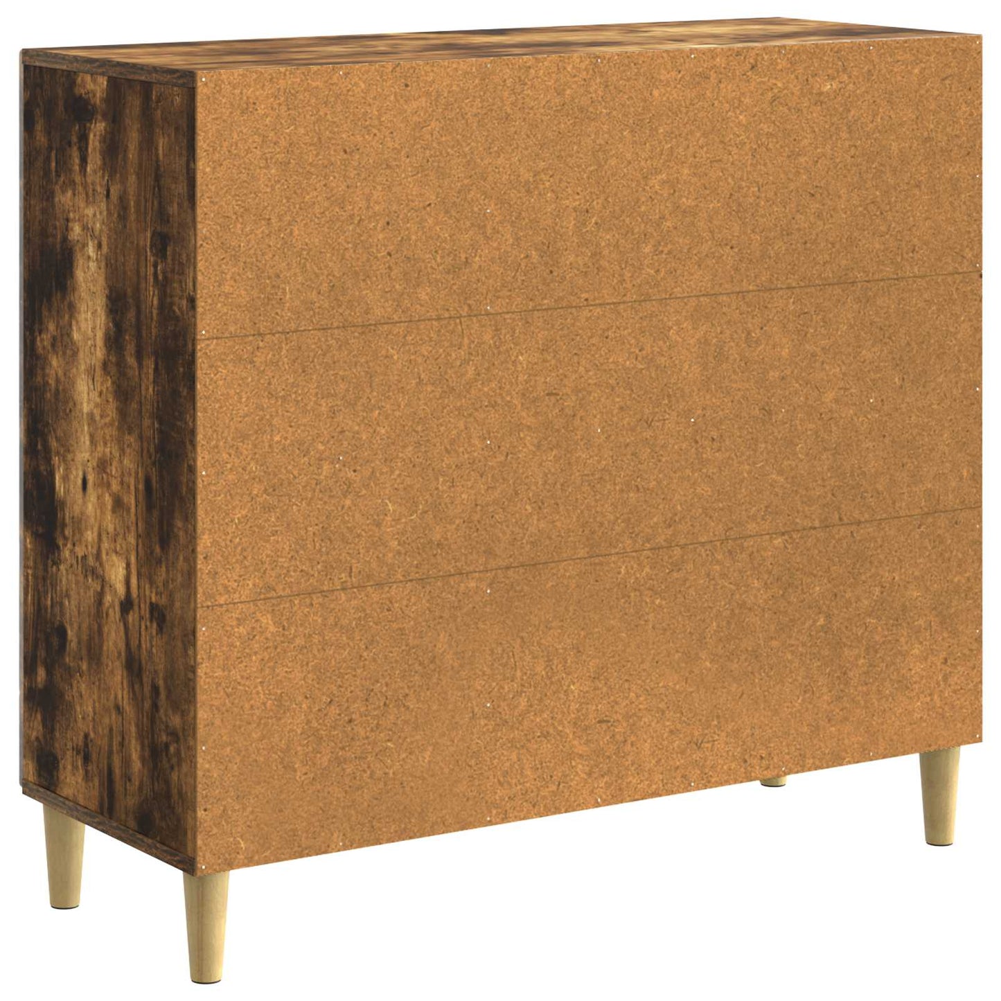 Sideboard Smoked Oak 89 x 34.5 x 80 cm Engineered Wood