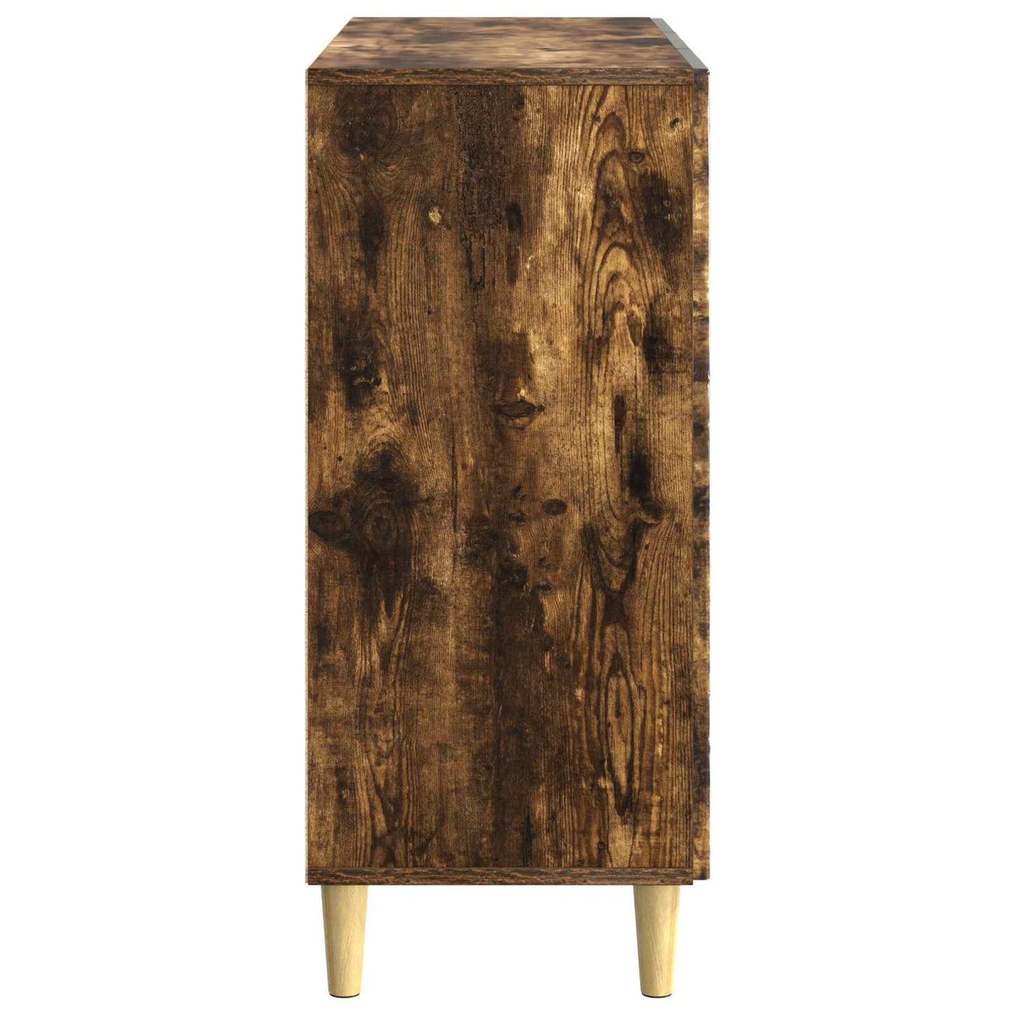 Sideboard Smoked Oak 89 x 34.5 x 80 cm Engineered Wood