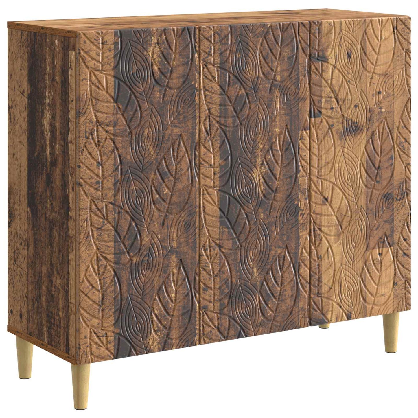 Sideboard Old Wood 89 x 34.5 x 80 cm Engineered Wood