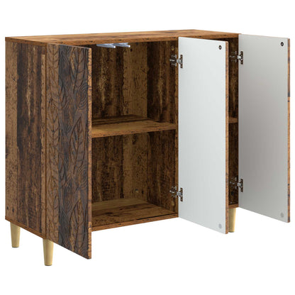 Sideboard Old Wood 89 x 34.5 x 80 cm Engineered Wood