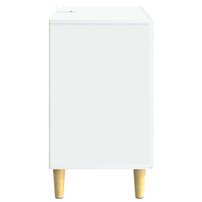 Sideboard White 89 x 34.5 x 60 cm Engineered Wood