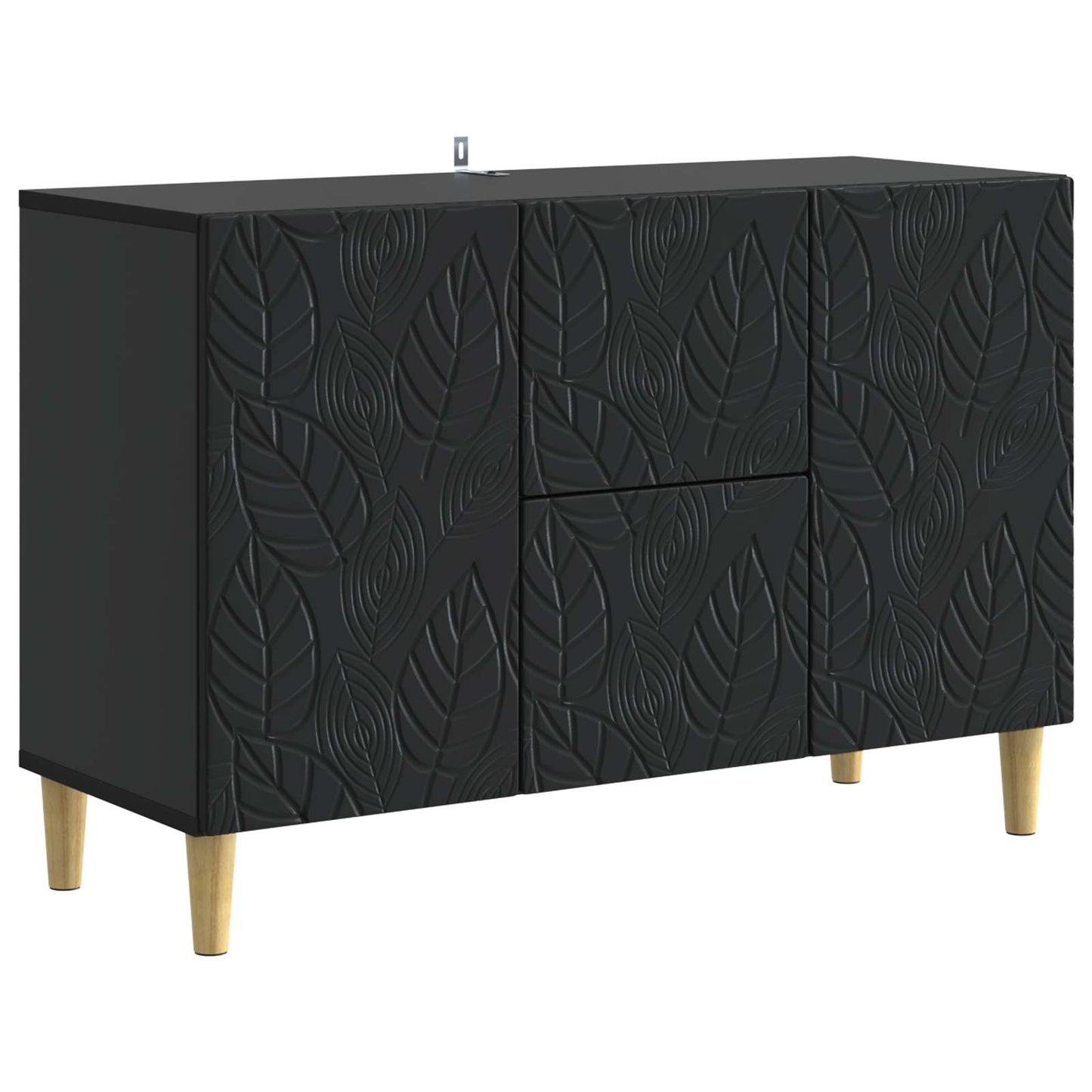 Sideboard Black 89 x 34.5 x 60 cm Engineered Wood