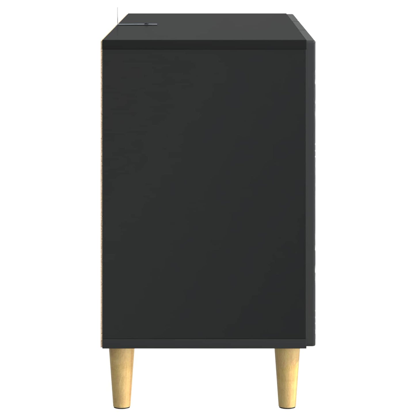 Sideboard Black 89 x 34.5 x 60 cm Engineered Wood